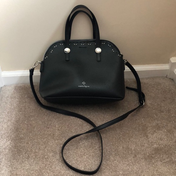 Nanette Lepore Handbags - NWOT black scallop bag w/crossbody
